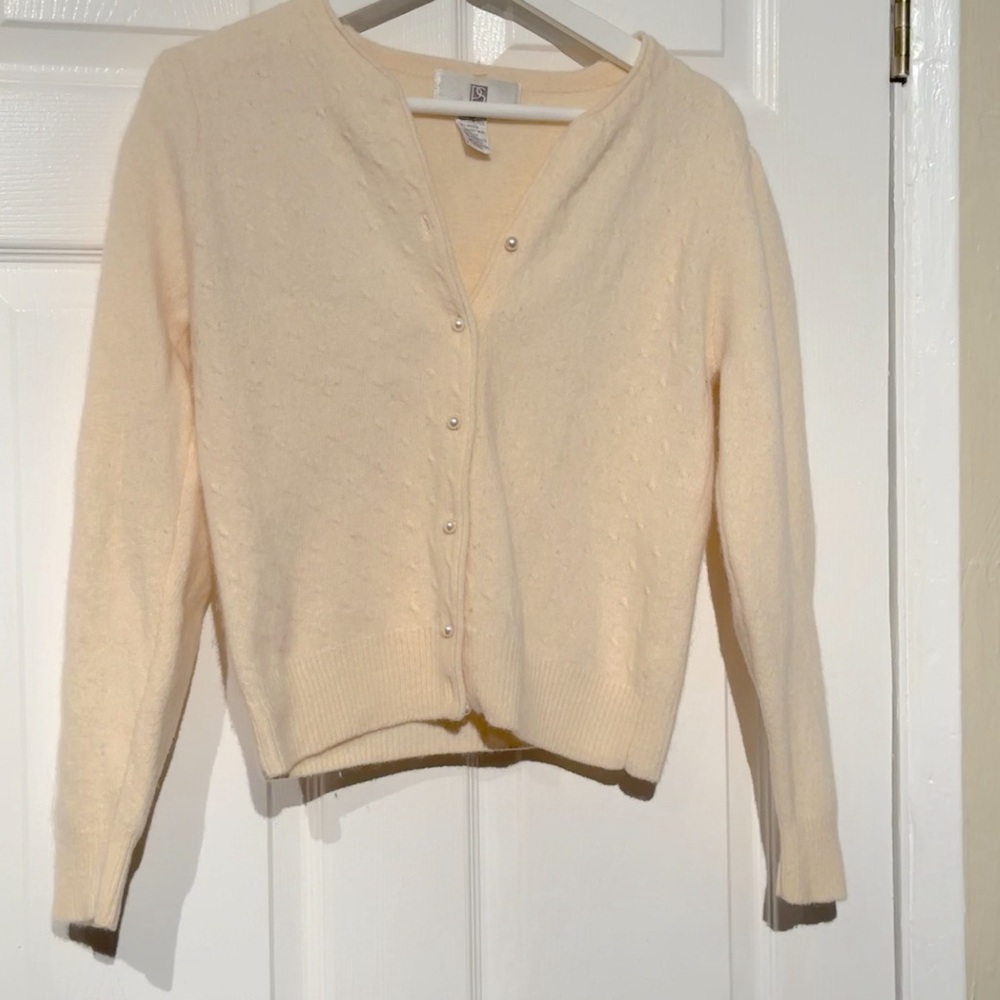 Vintage lambswool cardigan